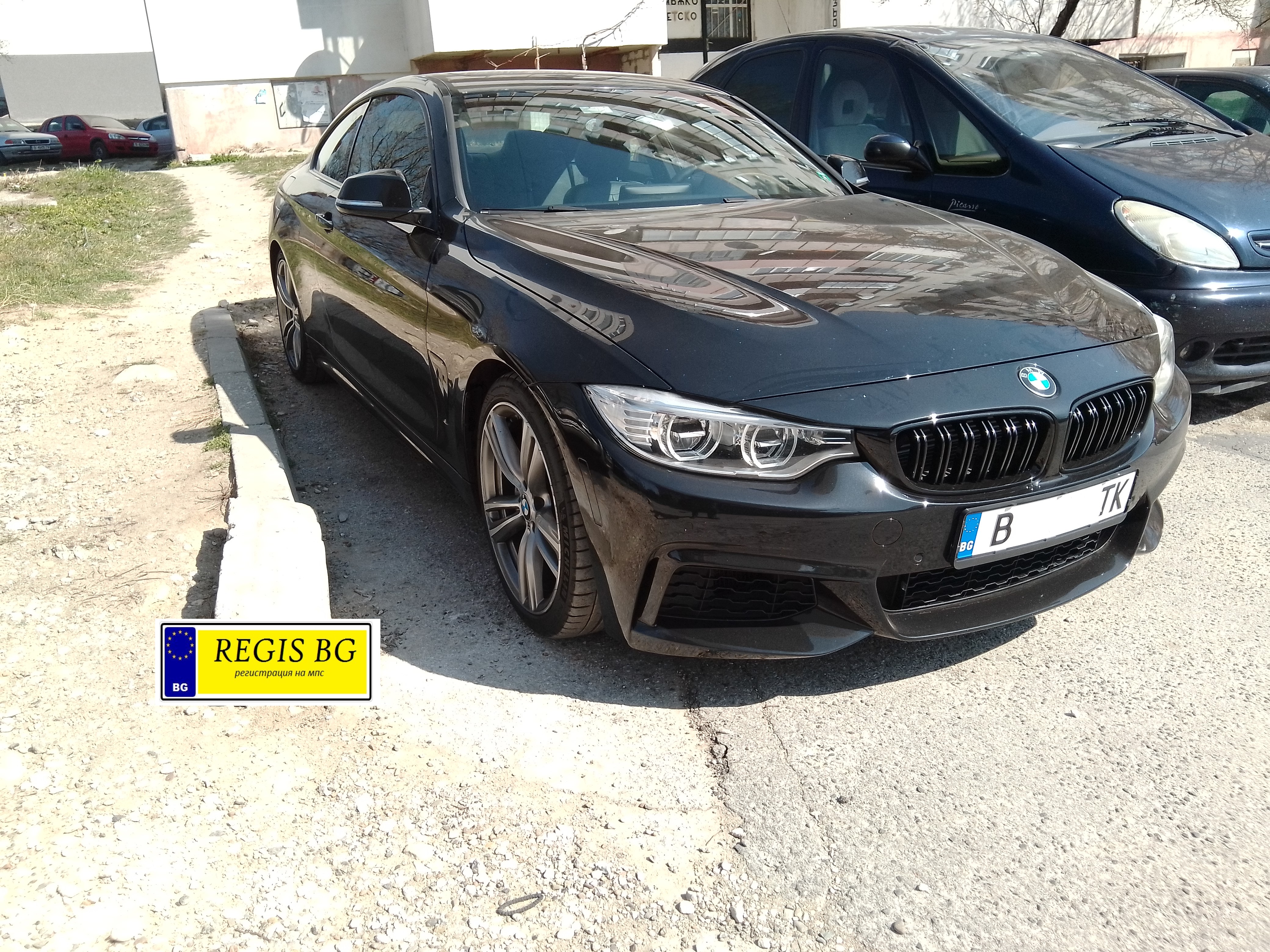Регистриран автомобил БМВ М3 от Регис БГ