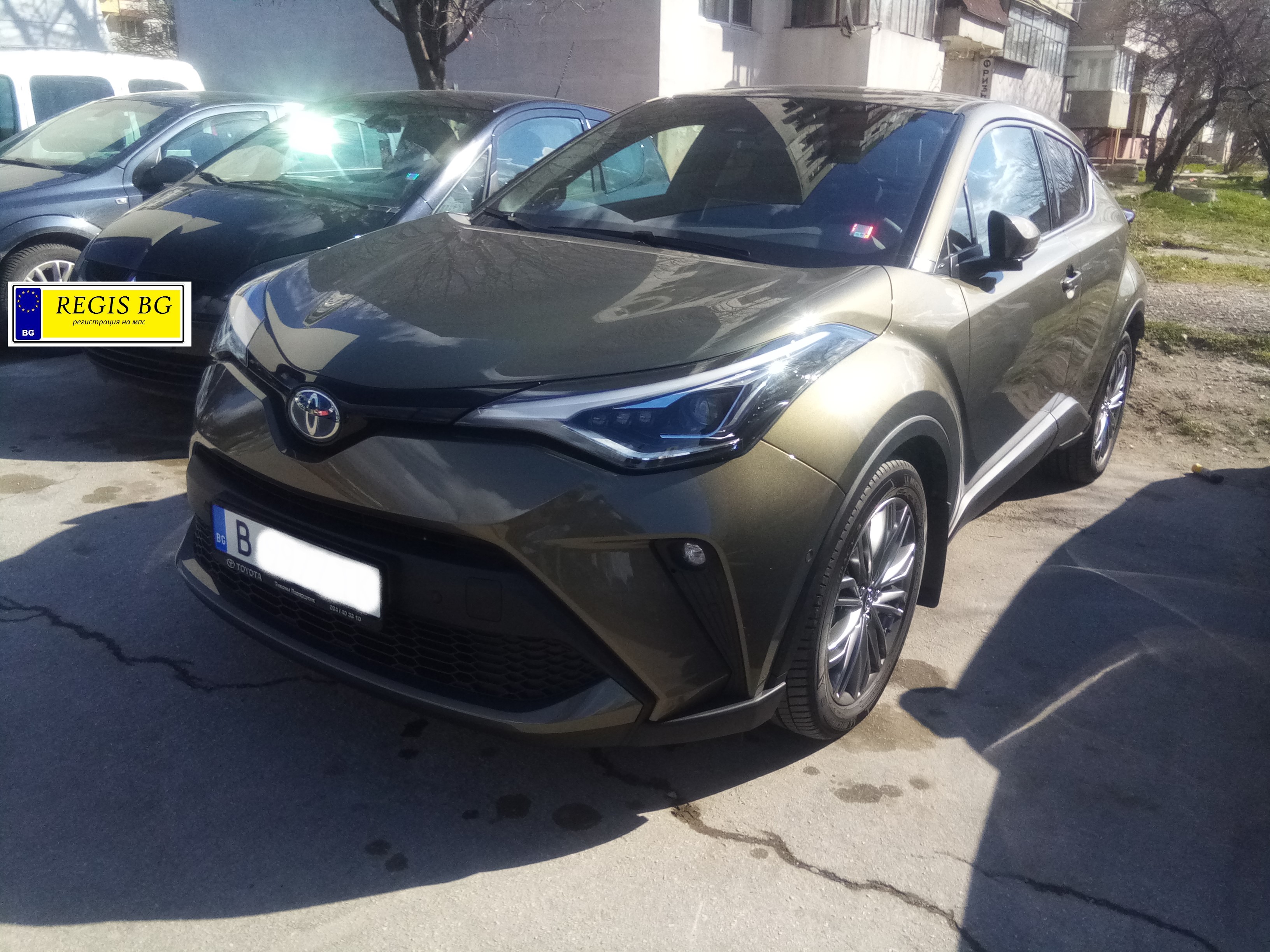 Регистриран нов автомобил Тойота CH-R от Регис БГ