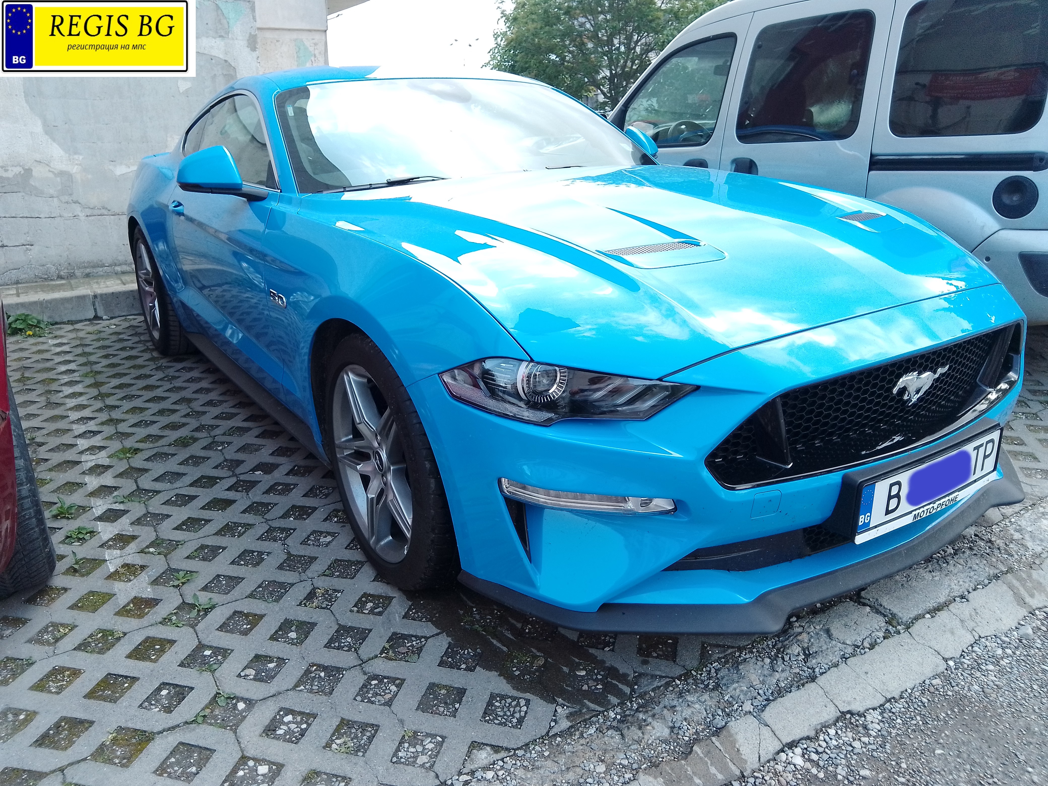 Регистрация на нов Форд Мустанг от Регис БГ