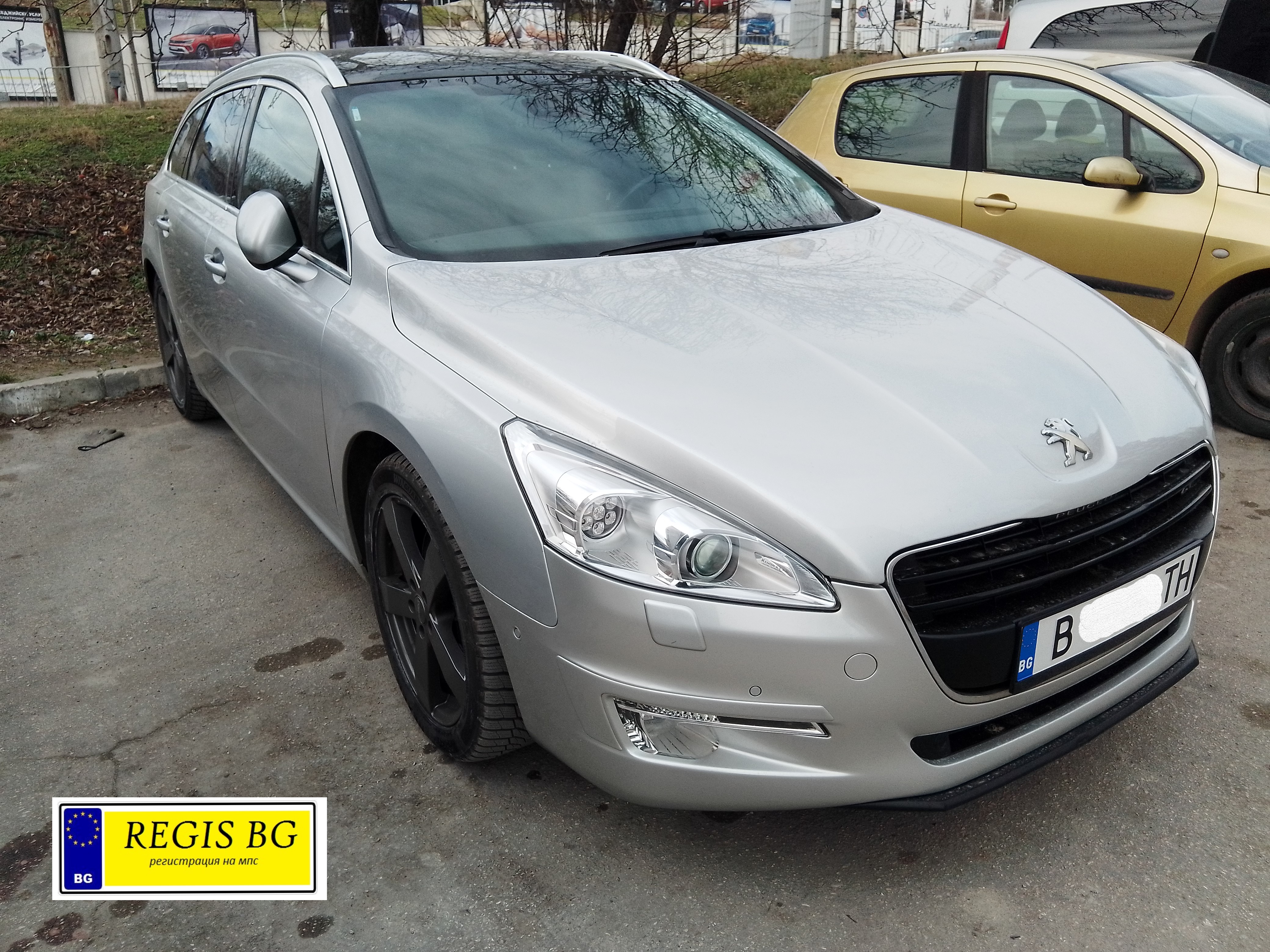 Регистрация на Пежо 508 от Регис БГ за Варна