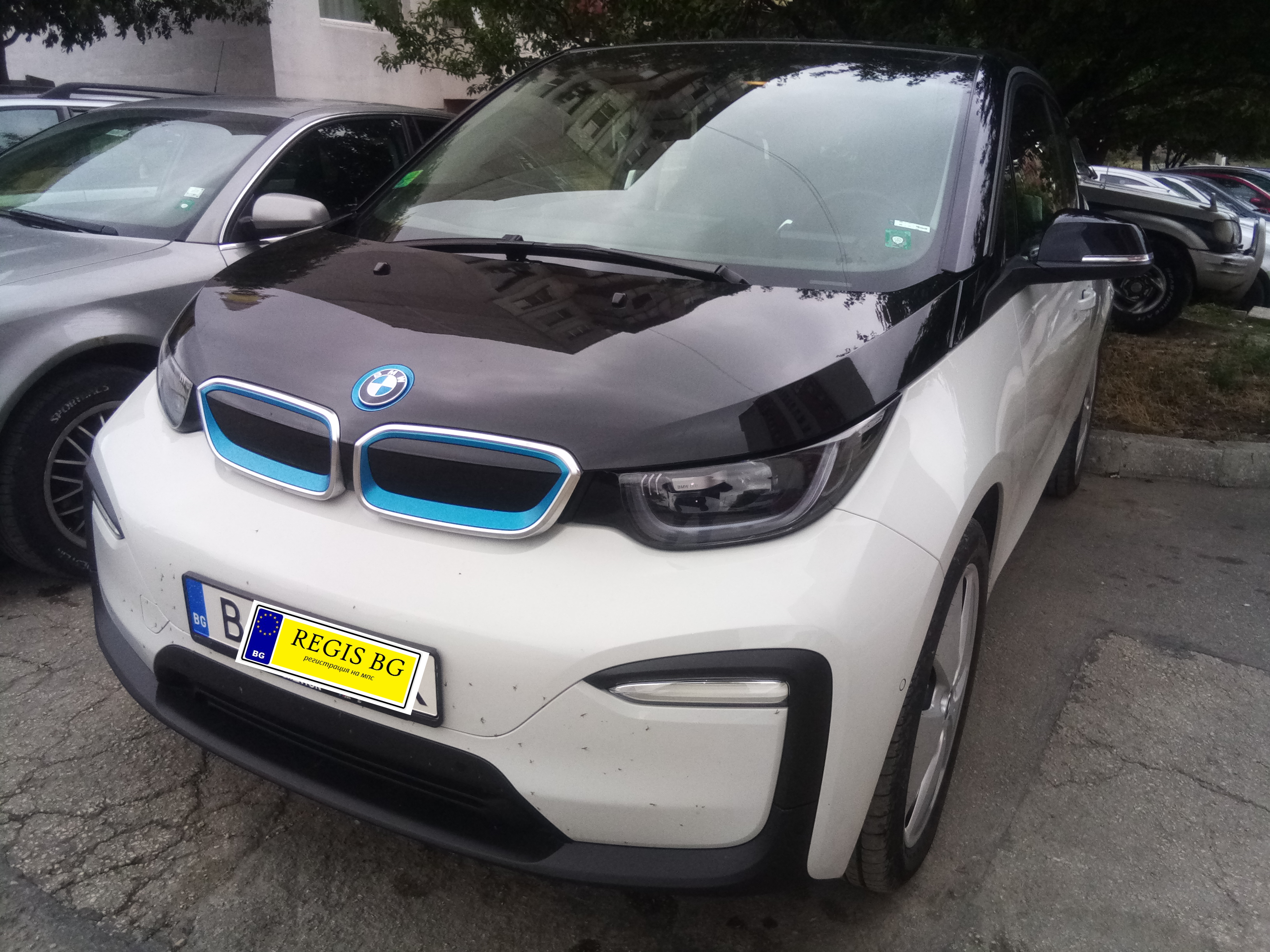Регистриран електрически автомобил БМВ I3 от Регис БГ